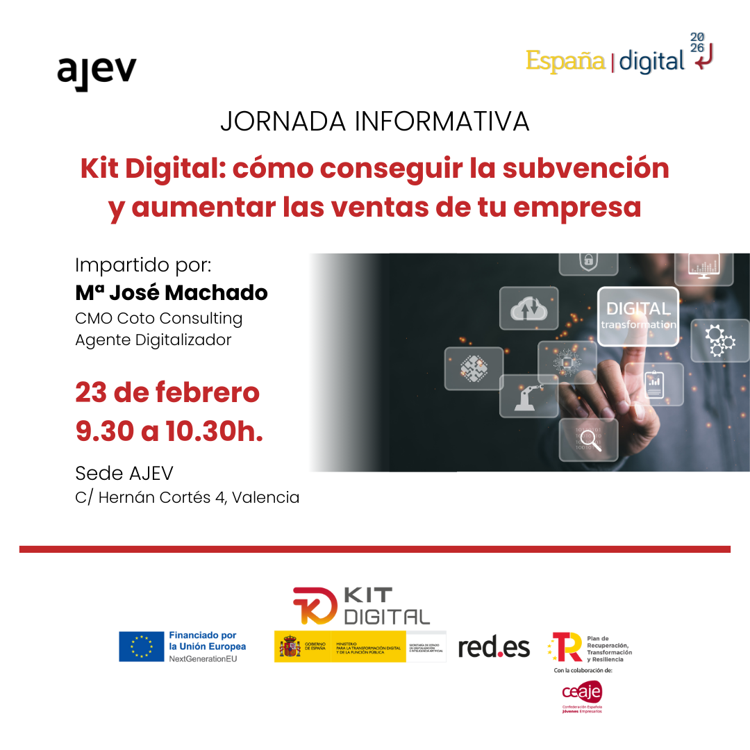 AJEV celebra una jornada sobre el programa Kit Digital: cmo conseguir la subvencin y aumentar las ventas de tu empresa