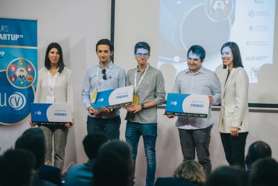 Entrega de premios Concurso 5UCV Startup, V Edicin. Focus Pyme y Emprendimiento CV 2018