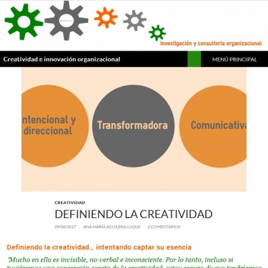 Definiendo la creatividad - Creatividad e innovacin organizacional