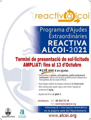 Ayudas para minimizar el impacto econ�mico del COVID