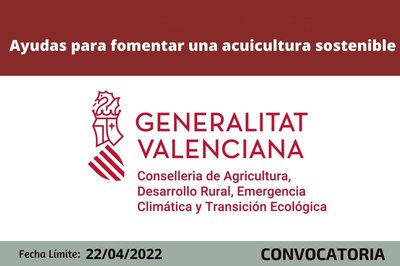 Bases reguladoras de ayuda a la acuicultura
