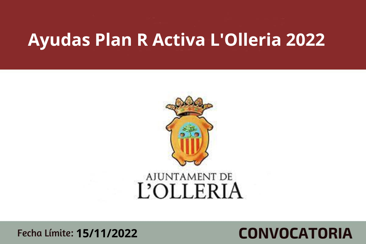 Plan R Activa L'Olleria 2022