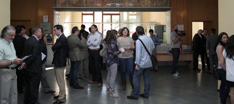 Recepción asistentes