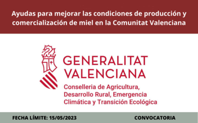 Ayudas para mejorar las condiciones de producci�n y comercializaci�n de miel CV