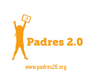 logotip Padres 2.0 fomentant l'�s segur i saludable d'Internet des de 2008