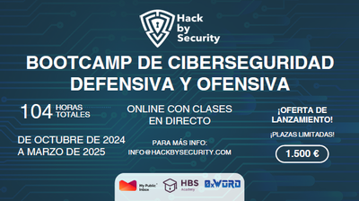 BOOTCAMP DE CIBERSEGURIDAD DEFENSIVA Y OFENSIVA