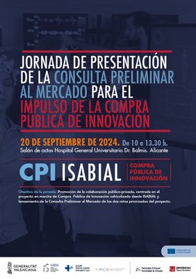 Jornada de presentación de la consulta preliminar al mercado para el impulso de la compra pública de innovación