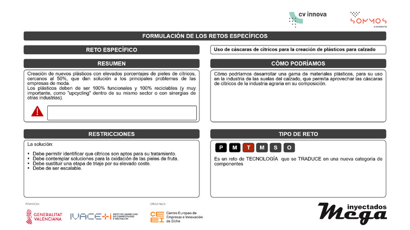 Uso de c�scaras de c�tricos para la creaci�n de pl�sticos para calzado