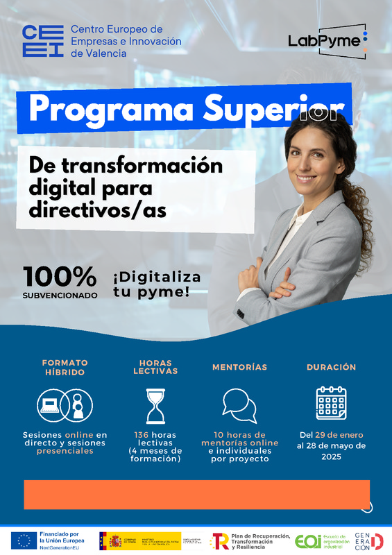 Programa Superior de transformacin digital para directivos/as 2025