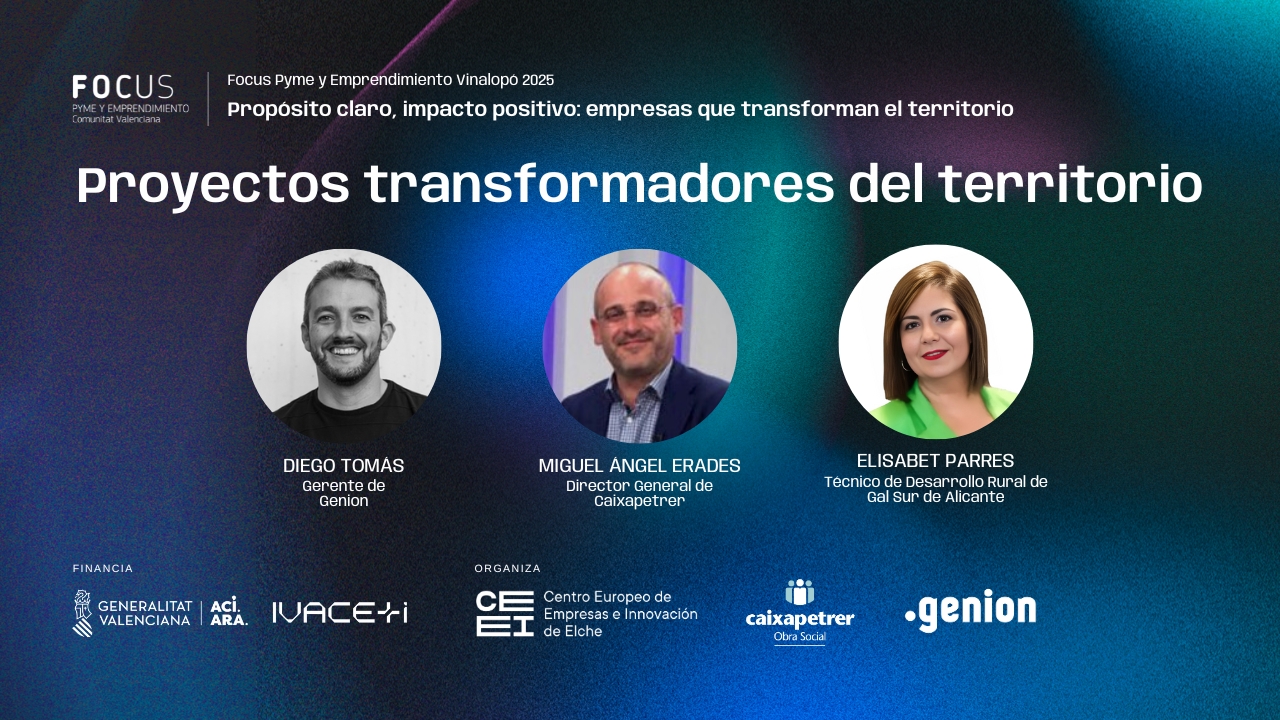 Mesa redonda: “Proyectos transformadores del territorio”
