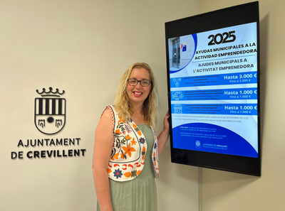 El Ayuntamiento de Crevillent abre las solicitudes de ayudas a emprendedores, innovación de establecimientos y alquiler de locales