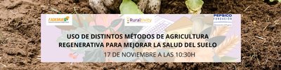 FADEMUR impulsa una formación sobre agricultura regenerativa dentro del programa Ruraltivity