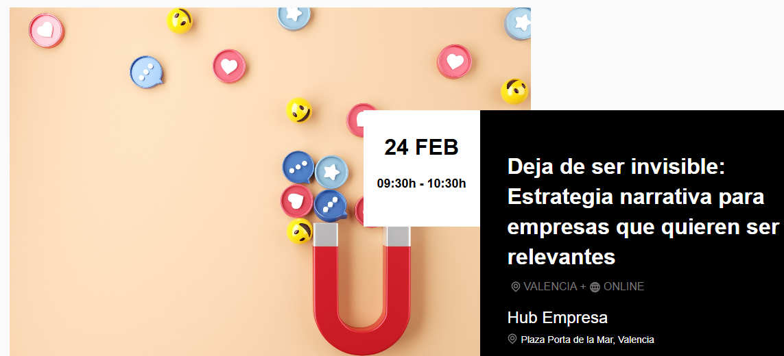 Deja de ser invisible: Estrategia narrativa para empresas que quieren ser relevantes