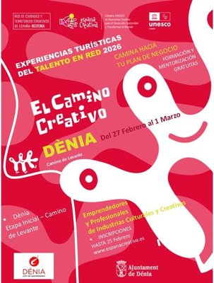 El Camino Creativo Dénia 2026 – Turismo del Talento en Red