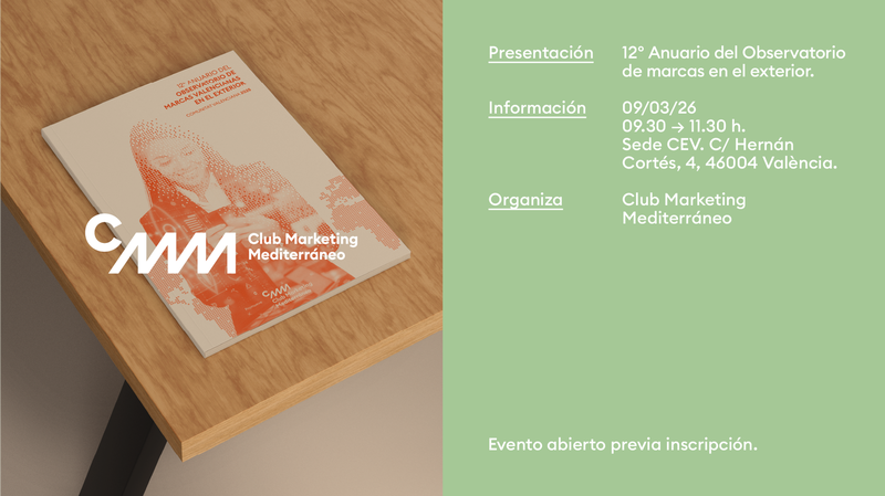 Presentación XII Anuario del Observatorio de Marcas valencianas en el exterior
