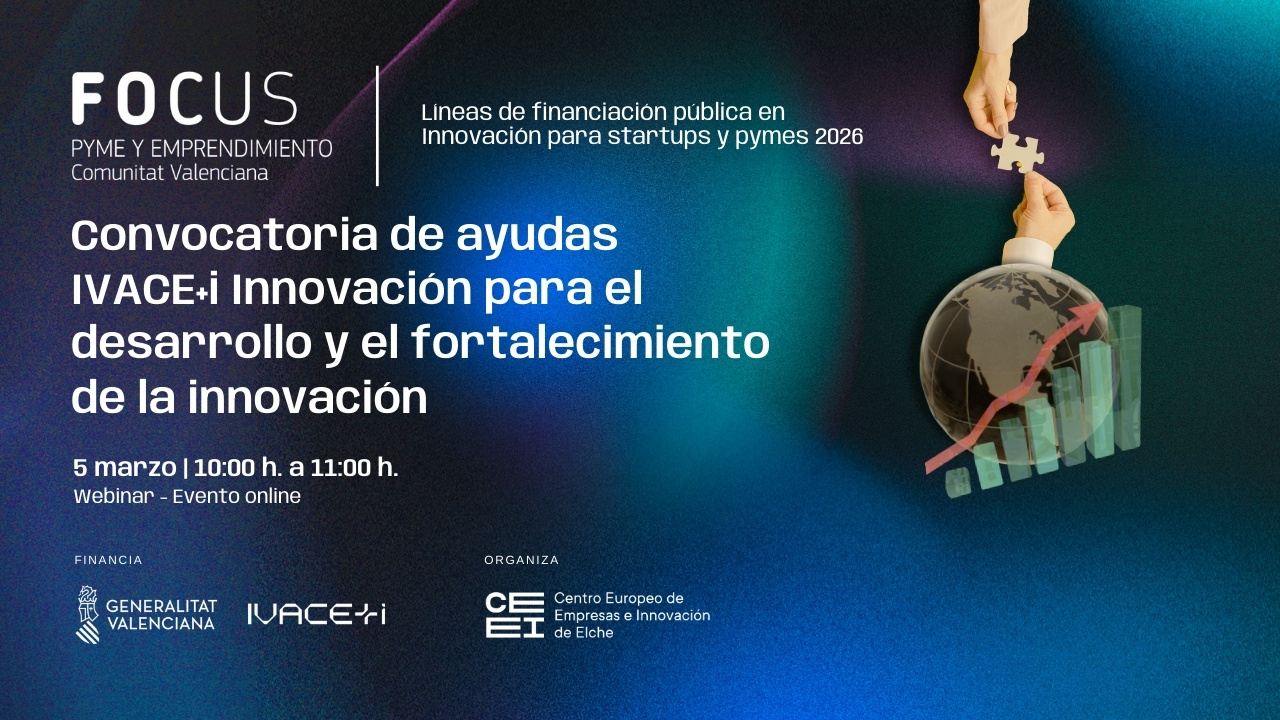 Focus Pyme financiación pública 2026 - IVACE+i