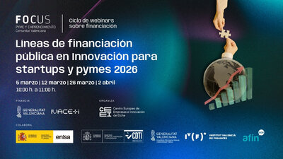 Focus Pyme: Líneas de financiación pública en Innovación para startups y pymes 2026