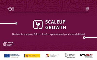 Presentación "Gestión de equipos y RRHH: diseño organizacional para la escalabilidad"
