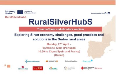 RuralSilverHubs: Transnational webinar on Silver Economy in rural areas