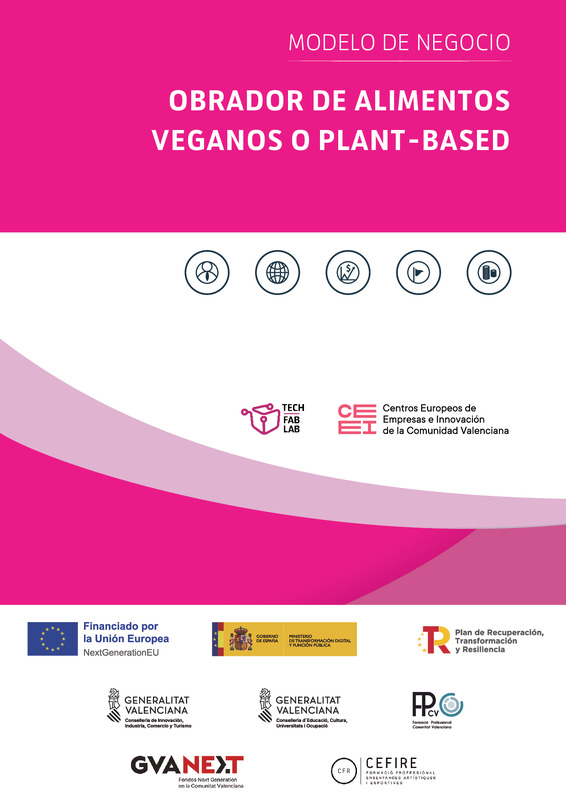 Obrador de alimentos veganos o Plant-Based