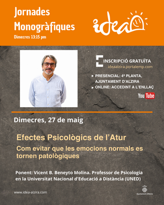 Monográfico IDEA Alzira- “Efectes psicoògics de l' atur"