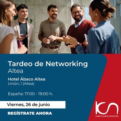 Tardeo Networking Altea 260626