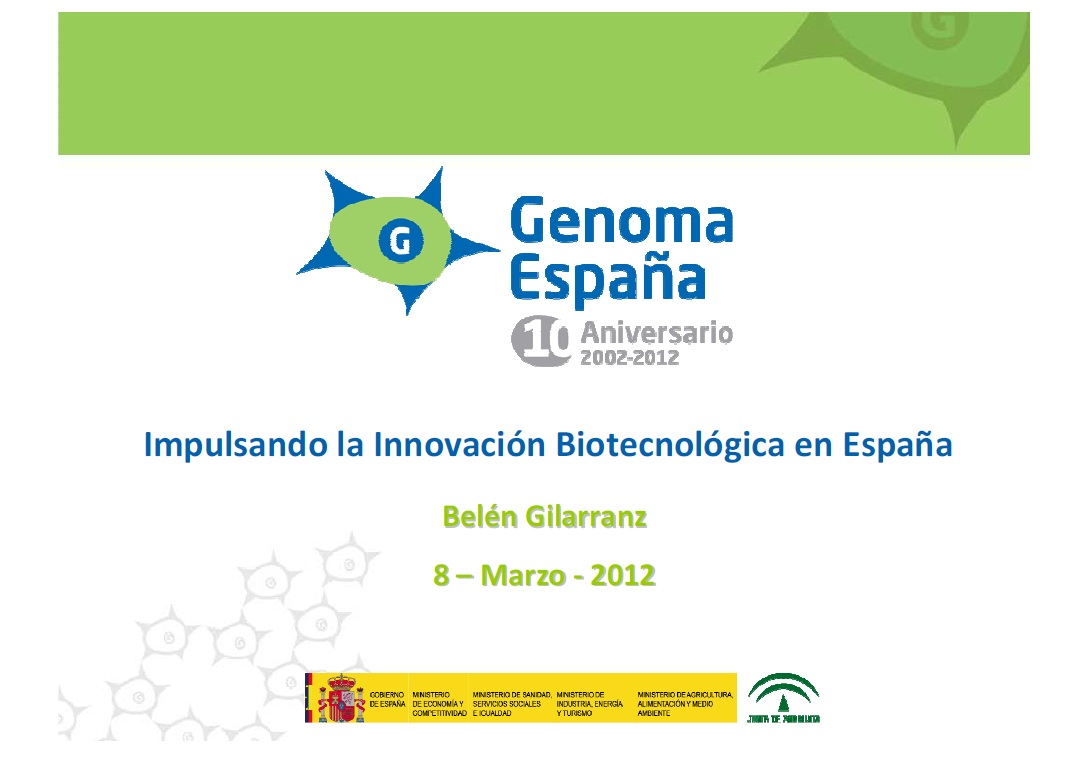 genoma ponencia portada