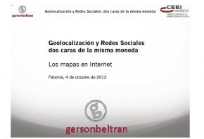 Los mapas en Internet