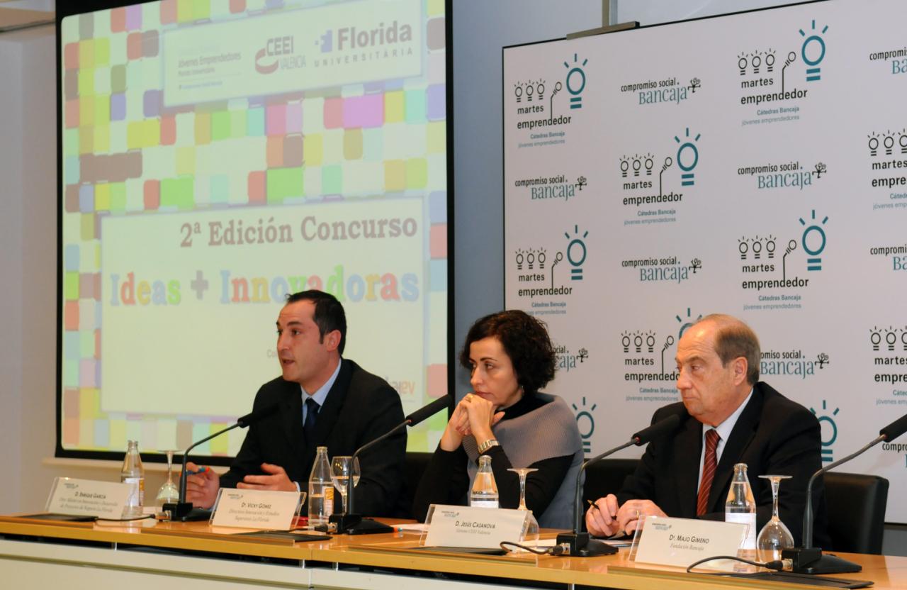 presentaci�n concurso IDEAS +  INNOVADORAS 2013 A