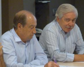 Jesus Casanova Pay (Director CEEI Valencia) y Salvador Gil Girons (Jefe de rea de promocin Empresarial. IVACE)