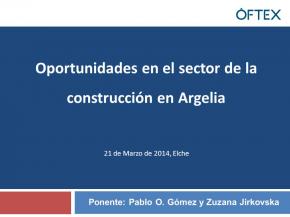 Oportunidades en el sector de la construccin en Argelia