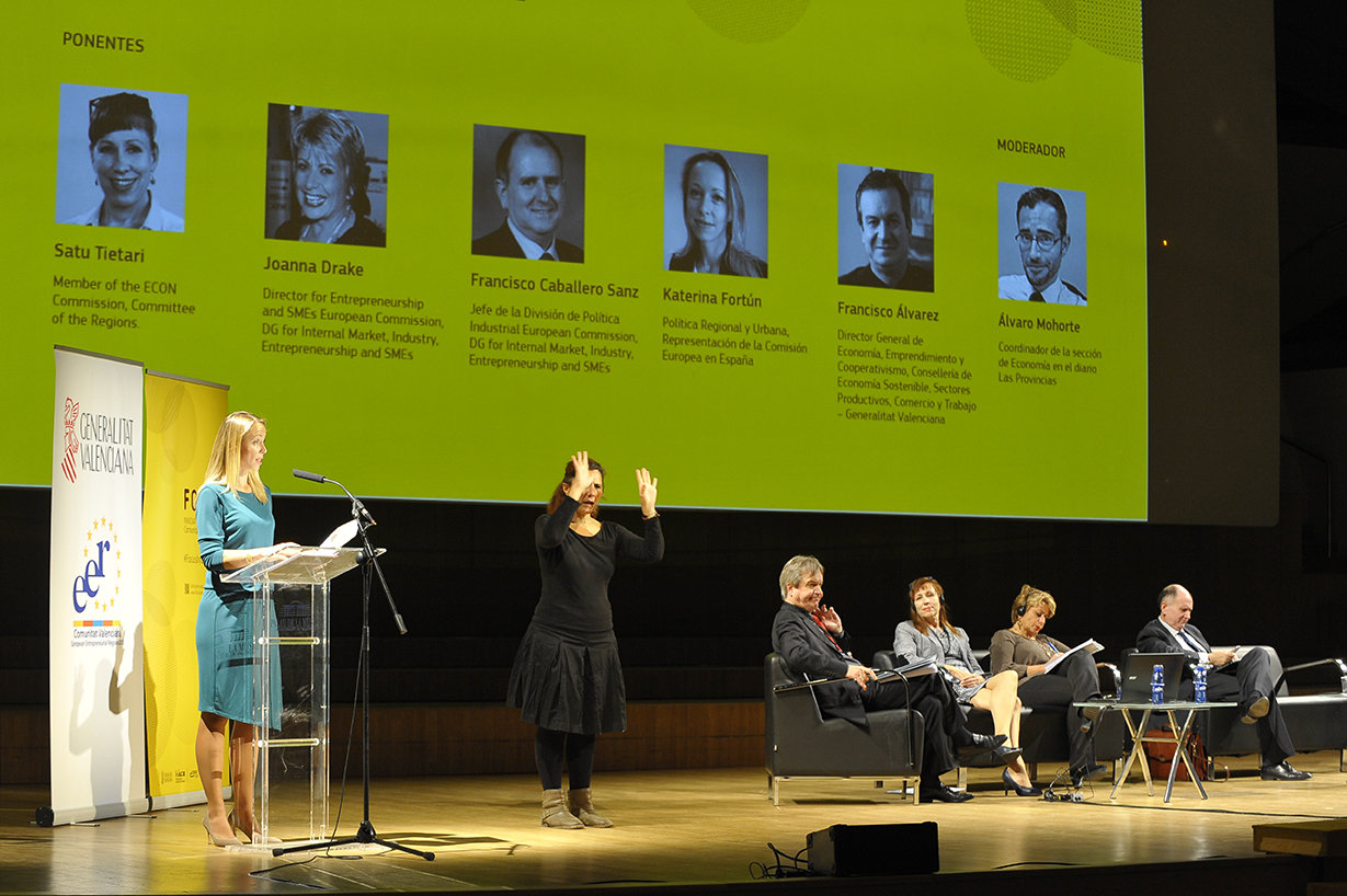 Intervención Katerina Fortún, plenario Europa