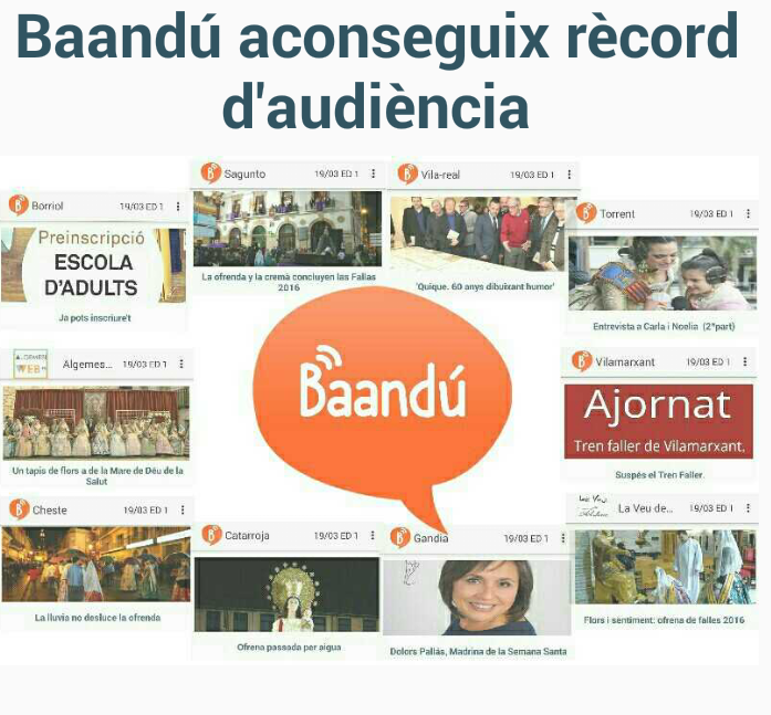 Baand� consigue un nuevo r�cord de audiencia