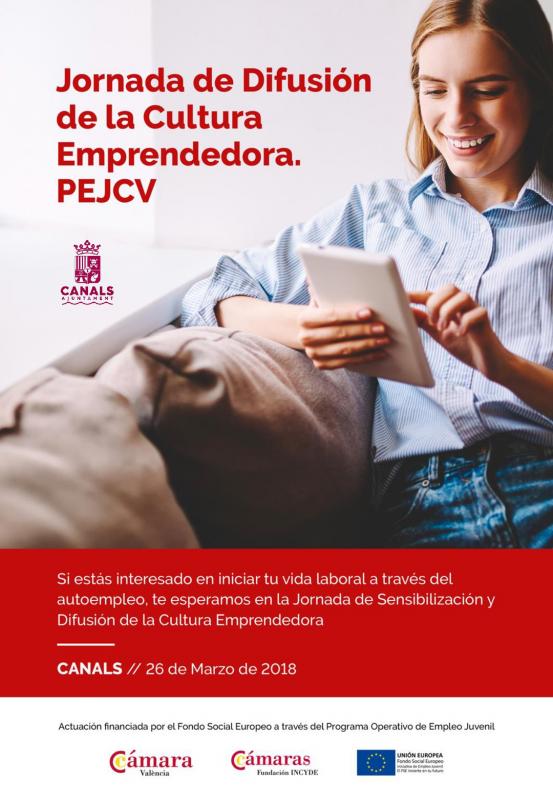 cartel vertical jornada emprendedores canals
