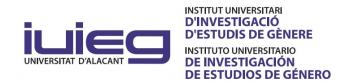 Instituto Universitario de Investigacin de Estudios de Gnero (IUIEG)