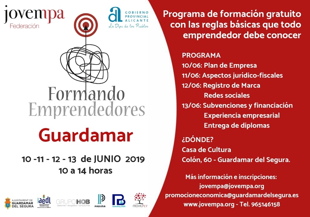 Formant emprenedors. Guardamar 2019
