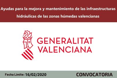 Ayudas mejora de la infraestructura hidrulica valenciana