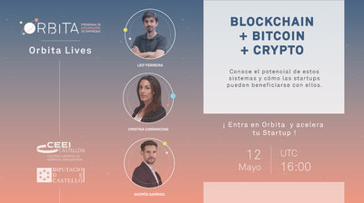 Orbita lives: blockchain, bitcoin, crypto
