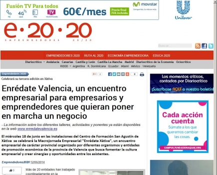 Enr�date X�tiva, un encuentro empresarial para empresarios y emprendedores