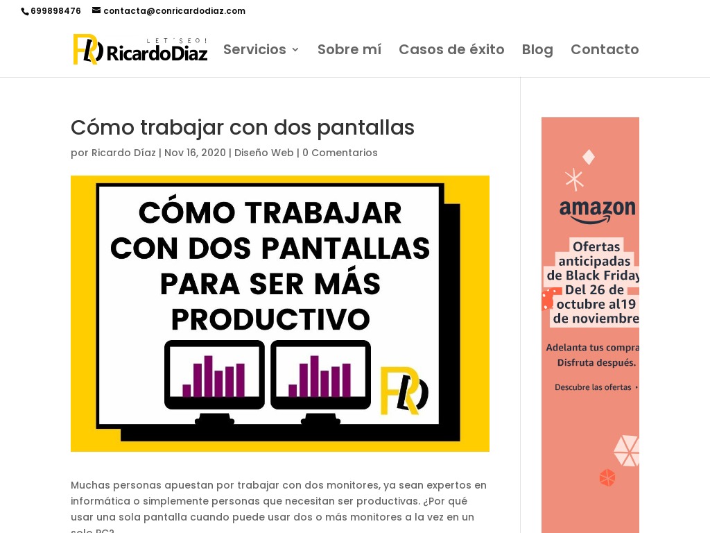 Cmo trabajar con dos pantallas para optimizar la productividad